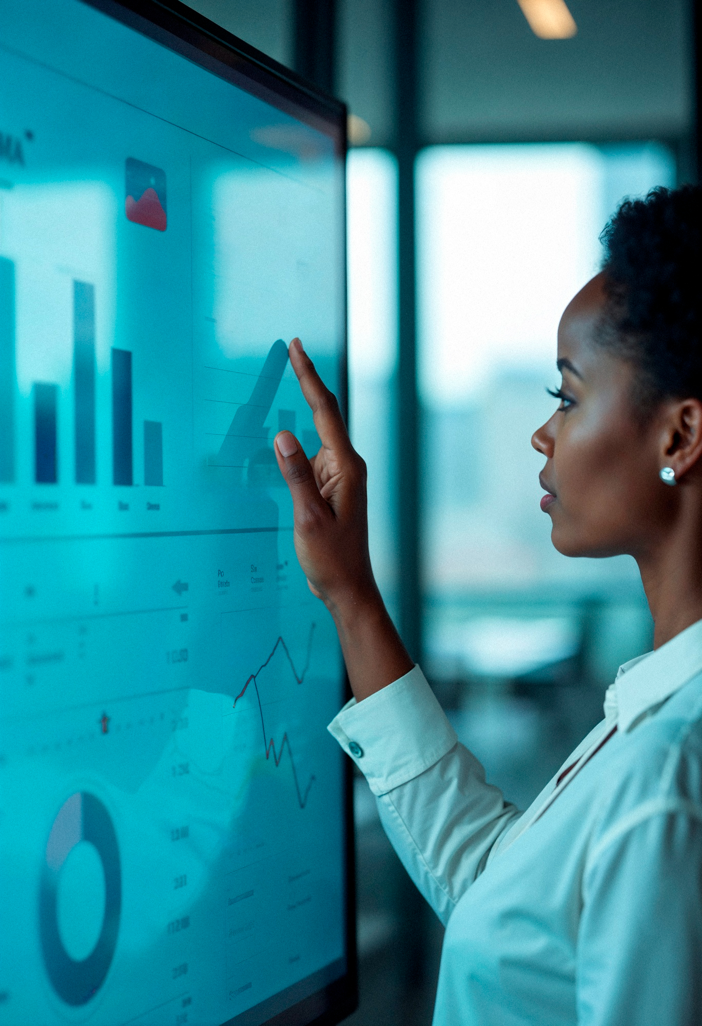 Data analysis on computer